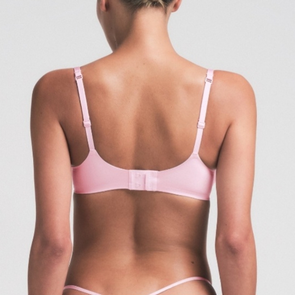 NWT Skims Limited Addition Cherry Blossom Pink Underwire Bra 32 D - Picture 2 of 8